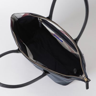 パーシャルクレストブリッジチェックナイロントート（５５１０７１０４＿＿）
