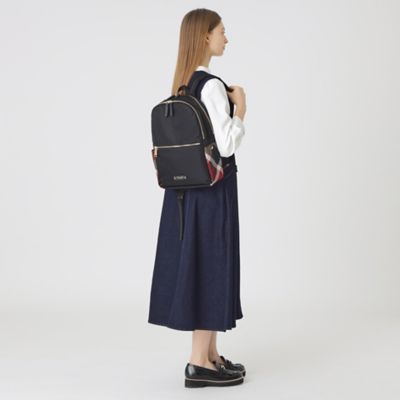 パーシャルクレストブリッジチェックナイロンバックパック（５５１０９３０９＿＿） | BLUE LABEL CRESTBRIDGE (Women)/ ブルーレーベル・クレストブリッジ | 三越伊勢丹オンラインストア・通販【公式】