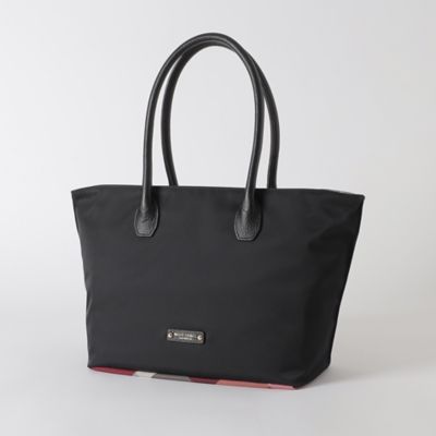 ＜BLUE LABEL CRESTBRIDGE (Women)＞パーシャルクレストブリッジチェックナイロントート（５５１１１２０８＿＿）