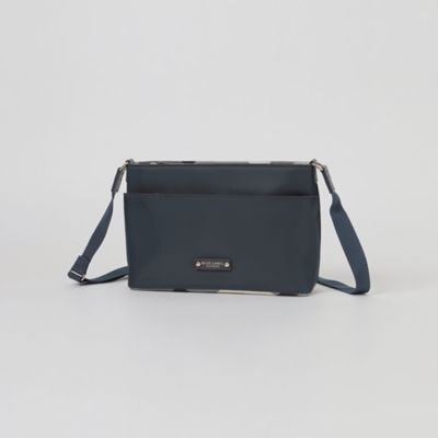 パーシャルクレストブリッジチェックナイロンミニショルダー 