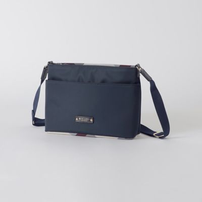 パーシャルクレストブリッジチェックナイロンミニショルダー（５５１１２２０８＿＿）