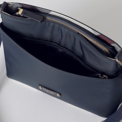 パーシャルクレストブリッジチェックナイロンミニショルダー（５５１１２２０８＿＿）