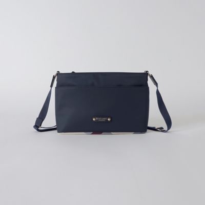 パーシャルクレストブリッジチェックナイロンミニショルダー（５５１１２２０８＿＿）