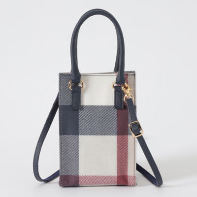 ブルーレーベル　クレストブリッジチェックPVCポシェット クレストブリッジチェックPVCポシェット（バッグ）｜BLUE LABEL