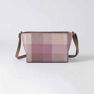 クレストブリッジチェックPVCミニショルダー