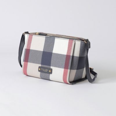 クレストブリッジチェックPVCミニショルダー