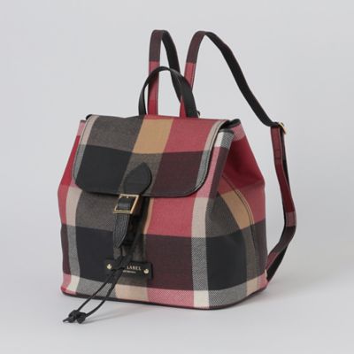 ＜BLUE LABEL CRESTBRIDGE (Women)＞クレストブリッジチェックＰＶＣバックパック（５５１２１２１４＿＿）
