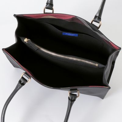 パーシャルクレストブリッジチェックＰＶＣトート（５５１２２２１５＿＿）
