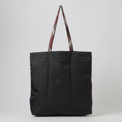 パーシャルクレストブリッジチェックエコバッグ（５５１２４４１２＿＿）
