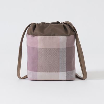 未使用✨ブルーレーベルクレストブリッジ フリル 巾着 ショルダーバッグ 2WAY 110095511740709001?$VS_1500$