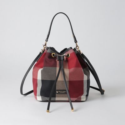 ＜BLUE LABEL CRESTBRIDGE (Women)＞クレストブリッジチェックキャンバスコロン（５５１２９８５９＿＿）