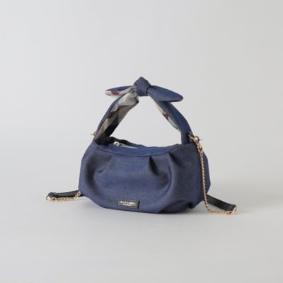 ＜BLUE LABEL CRESTBRIDGE (Women)＞ギャザーリボンバッグ（５５１３１５０１＿＿）
