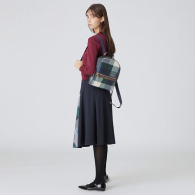 クレストブリッジチェックPVCバックパック
