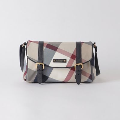 店舗限定】クレストブリッジチェックフラップショルダーバッグ