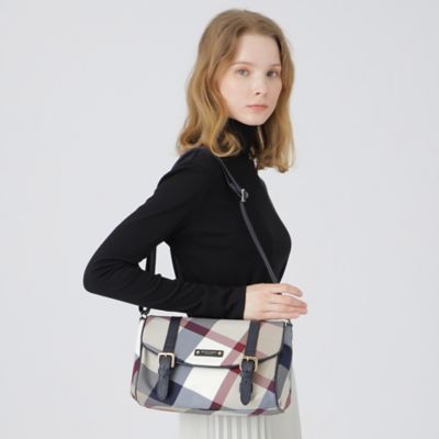 専用。美品BLUE LABEL チェック柄ショルダーバッグ クレストブリッジチェックミニショルダー（バッグ）｜BLUE LABEL