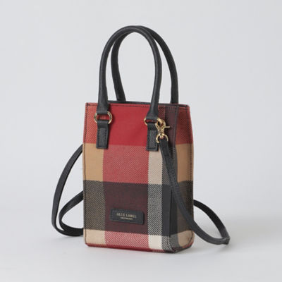 クレストブリッジチェックPVCポシェット