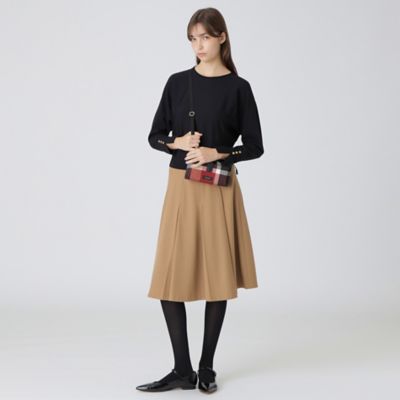 クレストブリッジチェックPVCウォレットバッグ