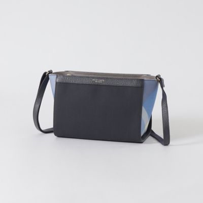 パーシャルクレストブリッジチェックＰＶＣミニショルダー（５５１３７４２２＿＿）