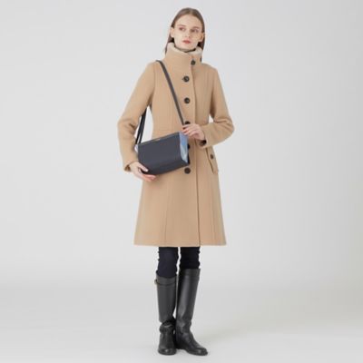 パーシャルクレストブリッジチェックＰＶＣミニショルダー（５５１３７４２２＿＿）