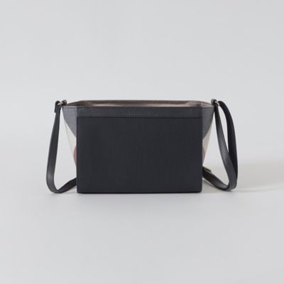 パーシャルクレストブリッジチェックＰＶＣミニショルダー（５５１３７４２２＿＿）