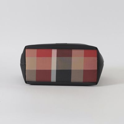 パーシャルクレストブリッジチェックナイロントート（５５１３８５０５＿＿）