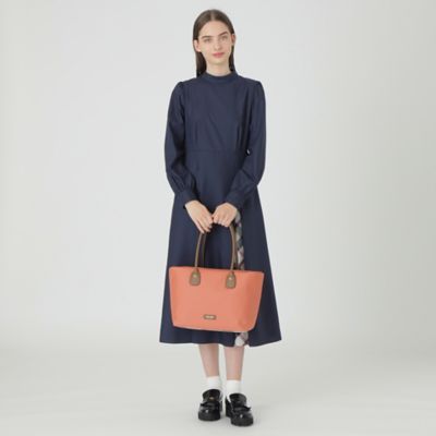 パーシャルクレストブリッジチェックナイロントート（５５１３８５０５＿＿）