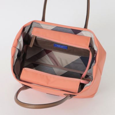 パーシャルクレストブリッジチェックナイロントート（５５１３８５０５＿＿）