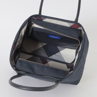 パーシャルクレストブリッジチェックナイロントート（５５１３８５０５＿＿）