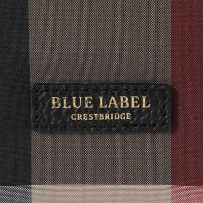 クレストブリッジチェックトート（55138506＿＿） | BLUE