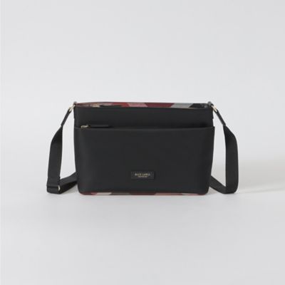 パーシャルクレストブリッジチェックナイロンミニショルダー（５５１３９５０５＿＿）