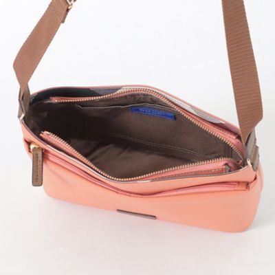 パーシャルクレストブリッジチェックナイロンミニショルダー（５５１３９５０５＿＿）