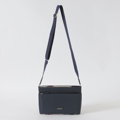 パーシャルクレストブリッジチェックナイロンミニショルダー（５５１３９５０５＿＿）