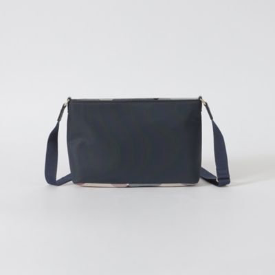 パーシャルクレストブリッジチェックナイロンミニショルダー（５５１３９５０５＿＿）