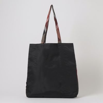 パーシャルクレストブリッジチェックエコバッグ（５５１４０５０５＿＿）