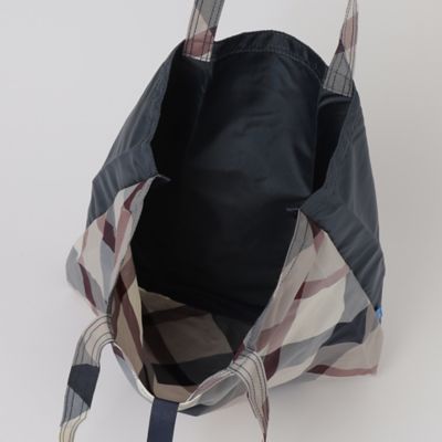 パーシャルクレストブリッジチェックエコバッグ（５５１４０５０５＿＿）