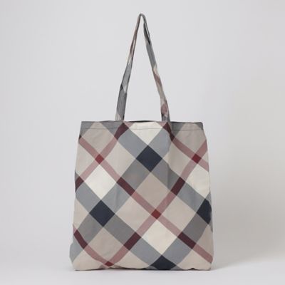 パーシャルクレストブリッジチェックエコバッグ（５５１４０５０５＿＿）