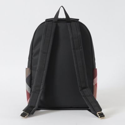 パーシャルクレストブリッジチェックナイロンバックパック（５５１４１５０５＿＿）