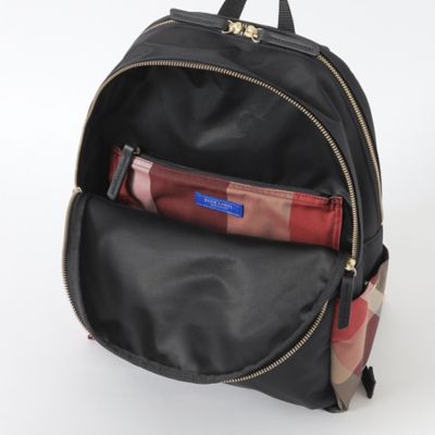 パーシャルクレストブリッジチェックナイロンバックパック（５５１４１５０５＿＿）