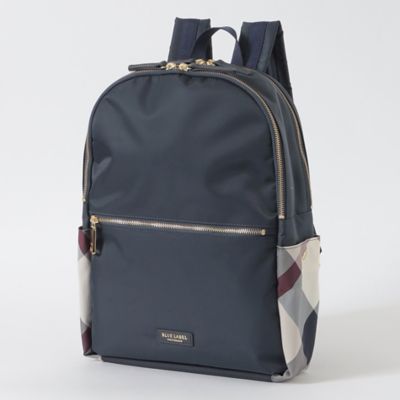 パーシャルクレストブリッジチェックナイロンバックパック（５５１４１５０５＿＿）