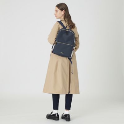 パーシャルクレストブリッジチェックナイロンバックパック（５５１４１５０５＿＿）