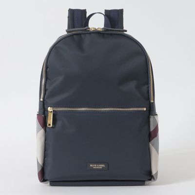 パーシャルクレストブリッジチェックナイロンバックパック（５５１４１５０５＿＿）