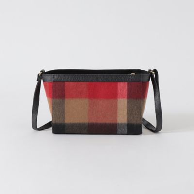 新品 ブルーレーベルクレストブリッジ チェックシャギーコート BLUE LABEL CRESTBRIDGE（ブルーレーベルクレストブリッジ）の