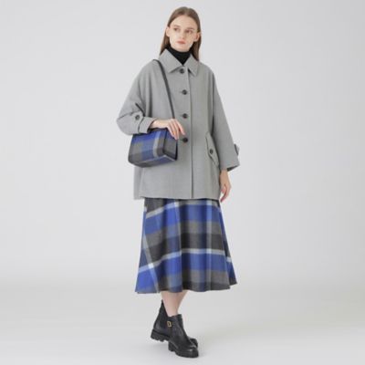 クレストブリッジチェックシャギーミニショルダー