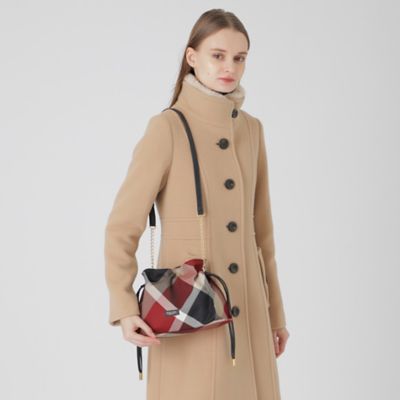 クレストブリッジチェックギャザーミニバッグ（55145435＿＿