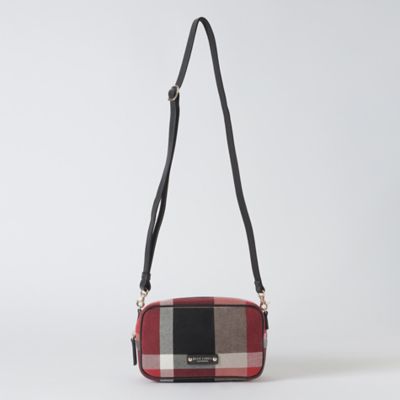 【一部店舗限定】クレストブリッジチェックキャンバスミニショルダー（５５１４６３４７＿＿）