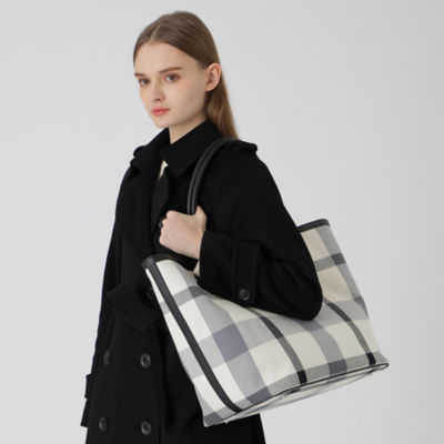 新品未使用✨ブラックレーベルクレストブリッジ トートバッグ ノバチェック 一部店舗限定】クレストブリッジチェックナイロンツイルトート