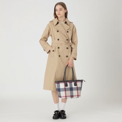 クレストブリッジチェックPVCトート（55152507＿＿