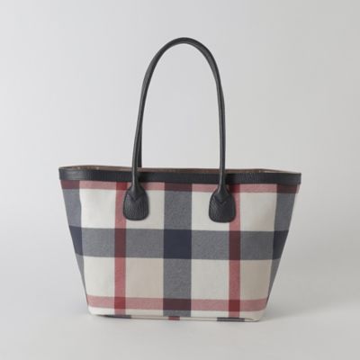 クレストブリッジチェックPVCトート（55152507＿＿