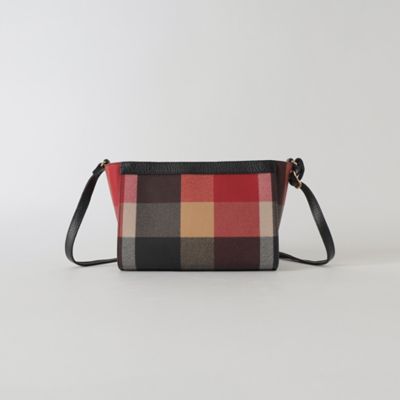 クレストブリッジチェックＰＶＣミニショルダー（５５１５３５０７＿＿）