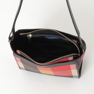 クレストブリッジチェックＰＶＣミニショルダー（５５１５３５０７＿＿）